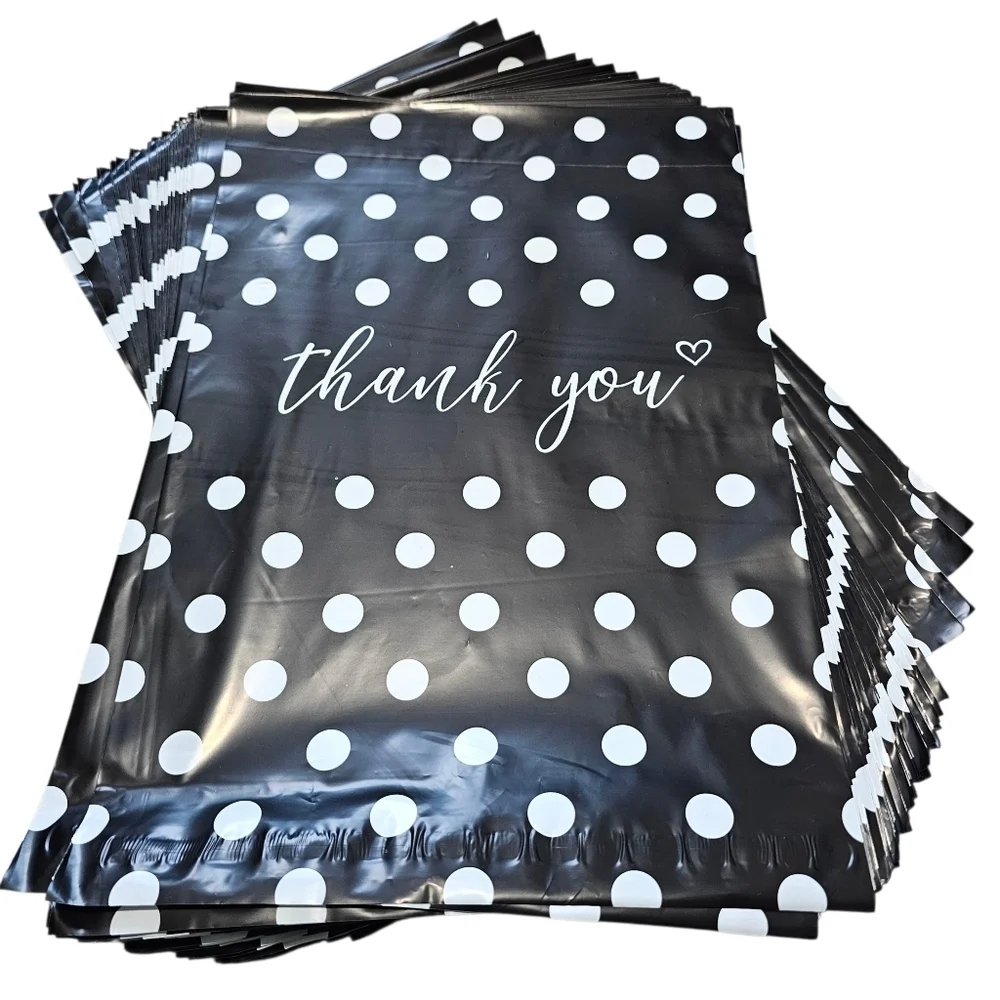 Black and White Polka Dot 